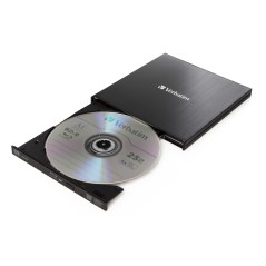 Verbatim Slimline BDXL Drive - High-Performance Storage Solution for Your Data Needs - 0023942438908